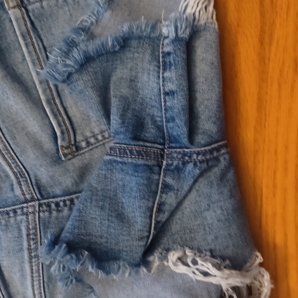 Sincerely Jules shorts jean shorts womens jrs size 3 or 26 - Picture 4 of 5